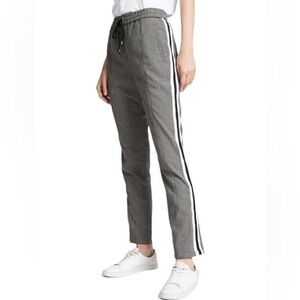 Rebecca Minkoff Pants Nora Houndstooth Print Side Stripe